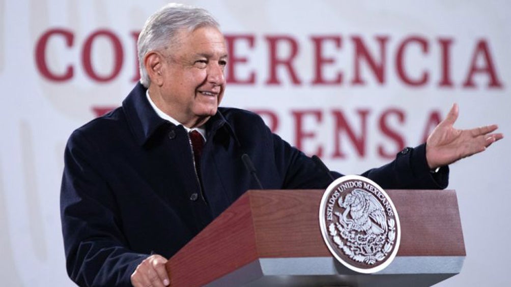 Andrés Manuel López Obrador en conferencia de prensa