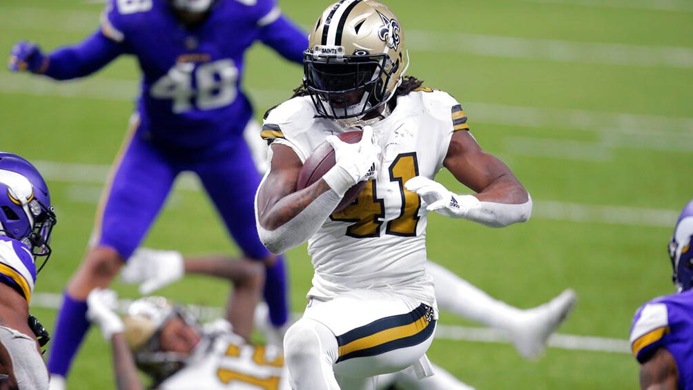 Alvin Kamara, positivo por Covid-19 y podría perderse juego de Playoffs