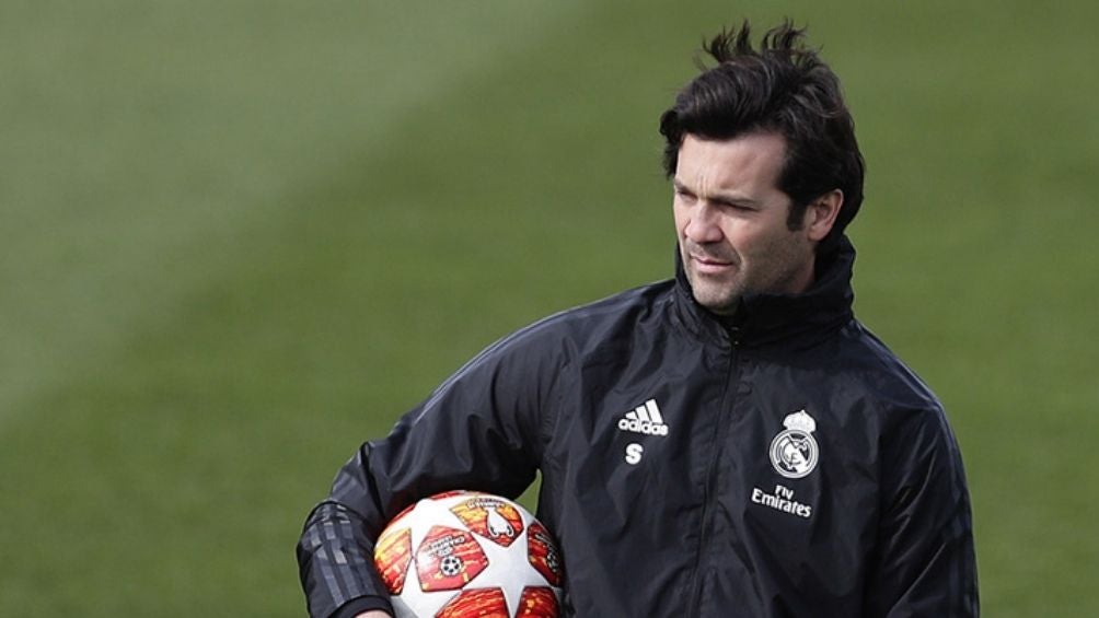 Santiago Solari tuvo su primera práctica con América 