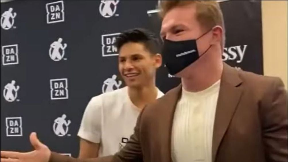 Canelo visitó a Ryan García 