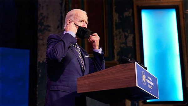 Joe Biden durante un evento 