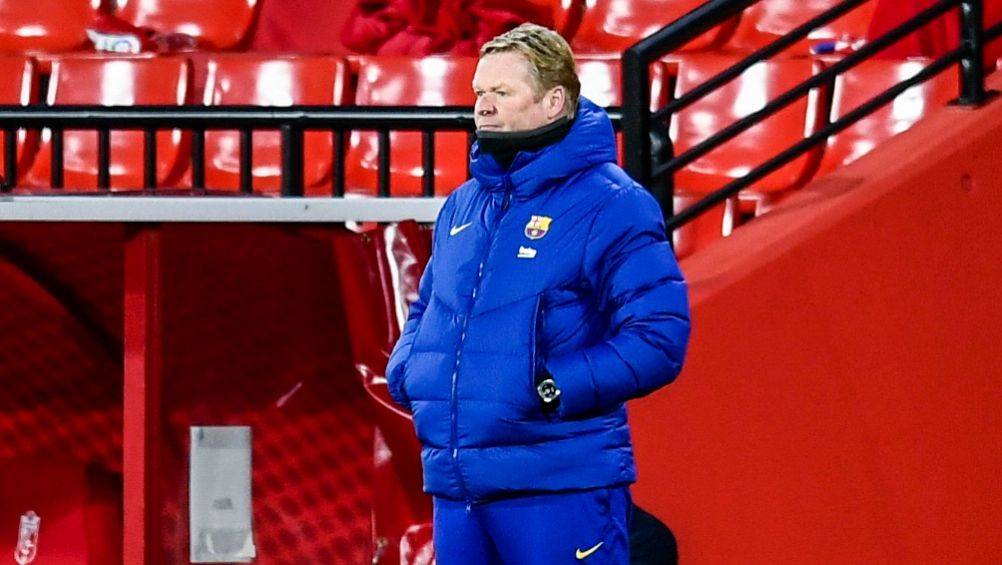 Ronald Koeman, entrenador del Barcelona