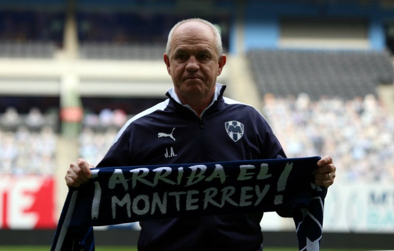 Javier Aguirre con Rayados