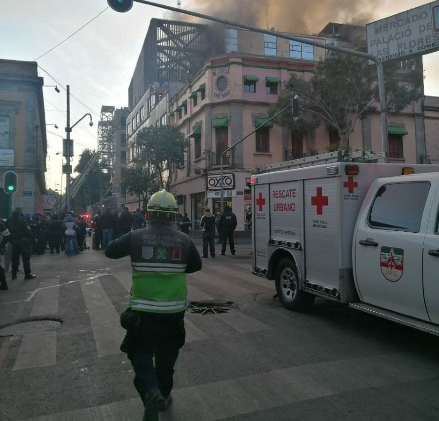 Incendio en las instalaciones del Metro