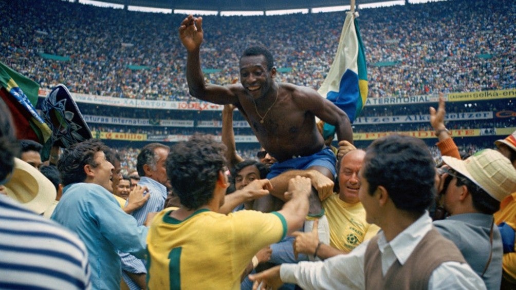 Pelé, tras ganar el Mundial de México 1970