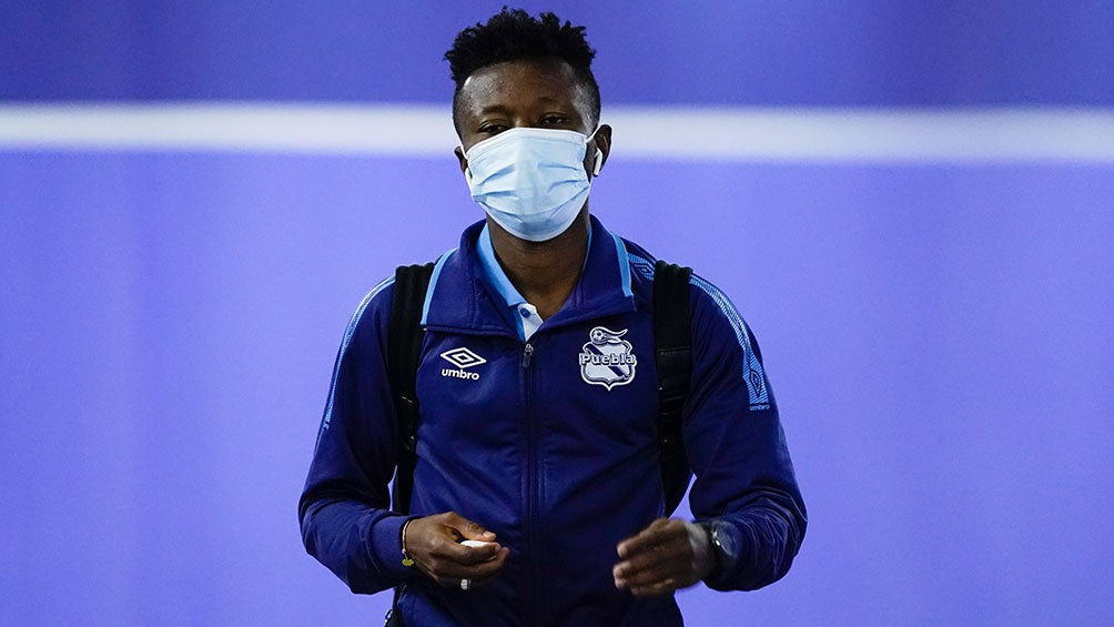 Clifford Aboagye previo al Puebla contra Chivas 