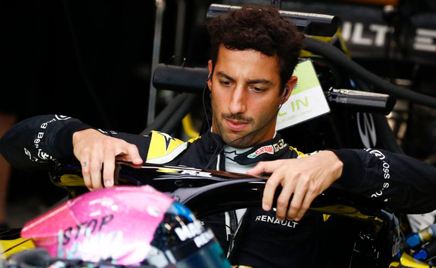 Daniel Ricciardo con Renault