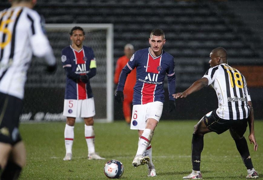 Acciones entre el PSG y el Angers