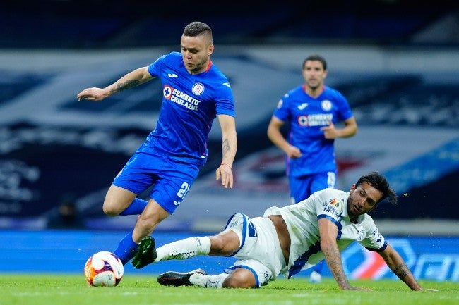 Rodríguez, en el partido contra Puebla