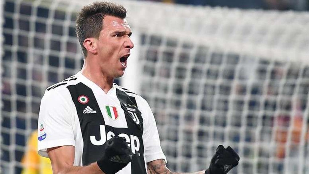 Mario Mandzukic en su paso por la Juventus