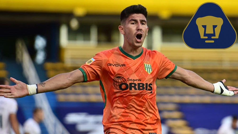 Agustín Fontana, en un juego del Banfield