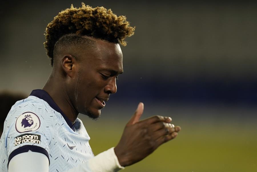 Tammy Abraham en lamento con Chelsea