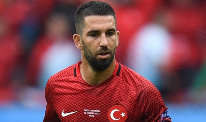 Turan con la selección de Turquía