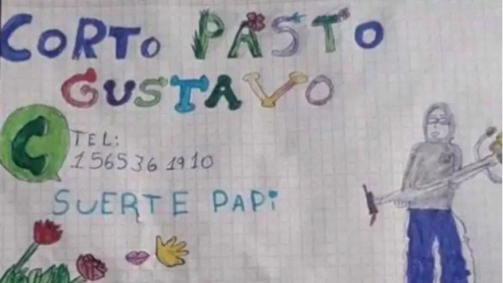 Dibujo de Mailén Díaz que se volvió viral