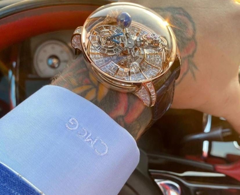 Astronomia Tourbillon Baguette de Jacob & Co de Conor McGregor