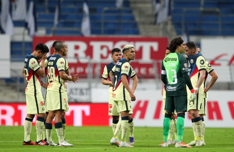 América en partido vs Monterrey