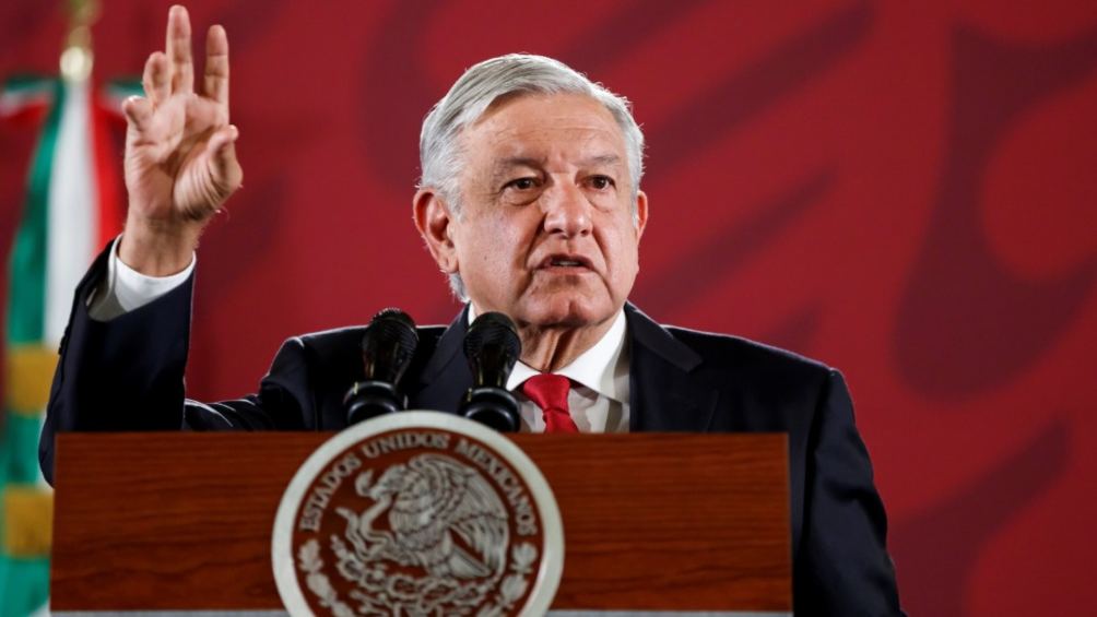 AMLO en conferencia de prensa