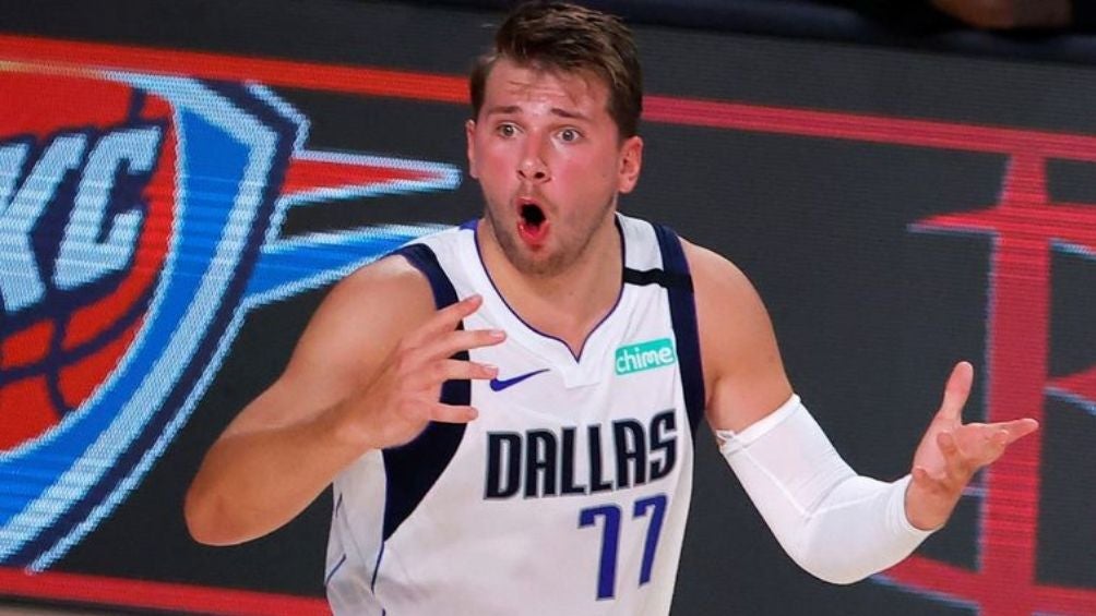 Doncic demostró sus habilidades en el futbol 