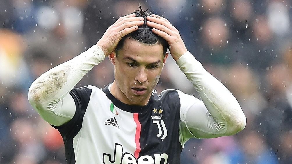 Cristiano Ronaldo en un partido con la Juventus 