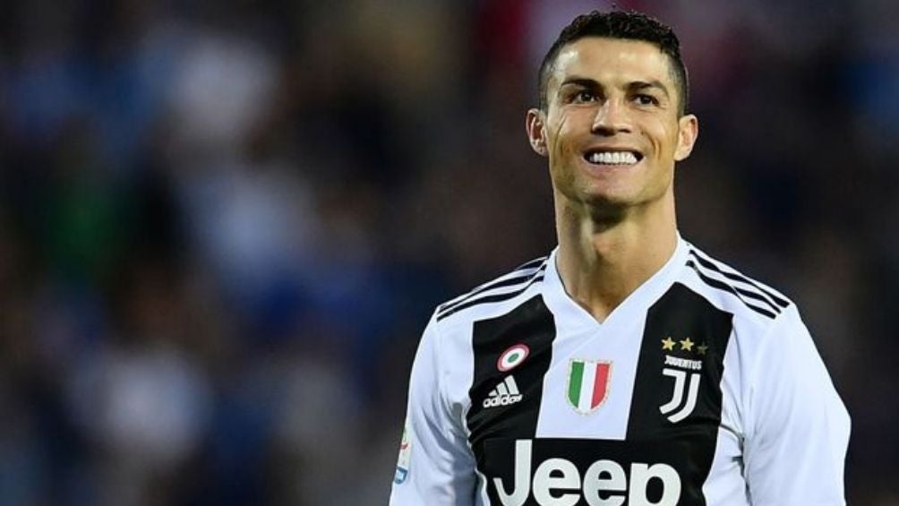 Cristiano Ronaldo en un partido con la Juventus