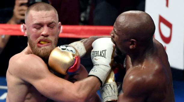 McGregor en pelea con Floyd