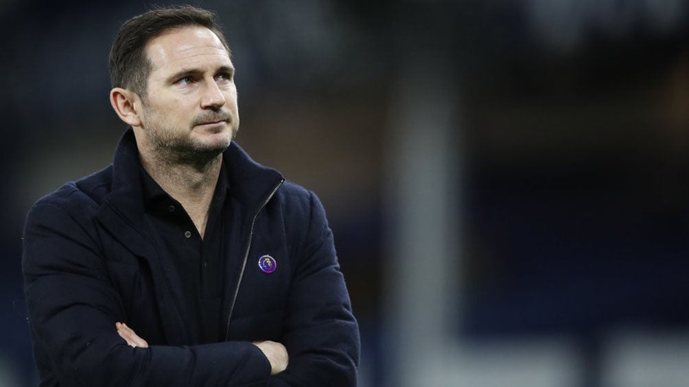 Frank Lampard, triste tras la derrota del Chelsea