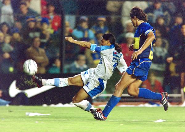 Paco Palencia con Cruz Azul en Copa Libertadores