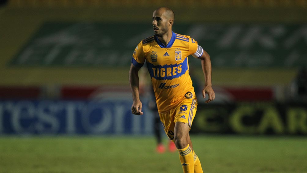 Guido Pizarro en partido con Tigres