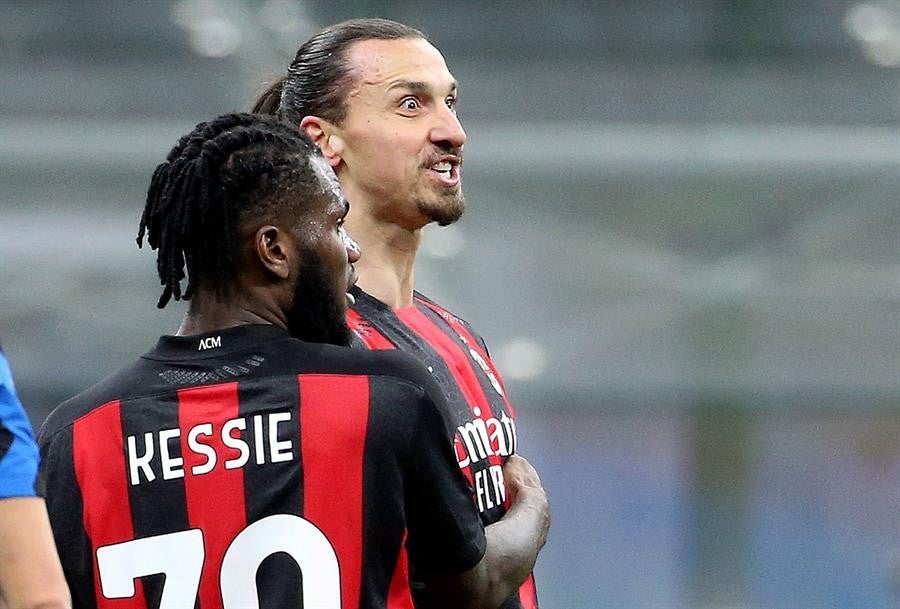 Ibrahimovic furioso tras discutir con Lukaku