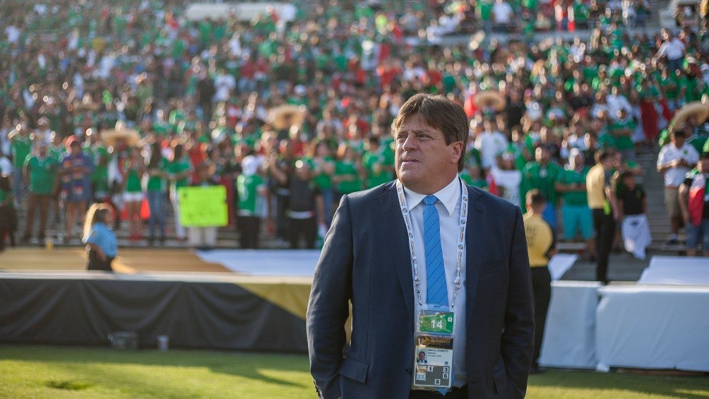 Miguel Herrera en su paso por el Tri