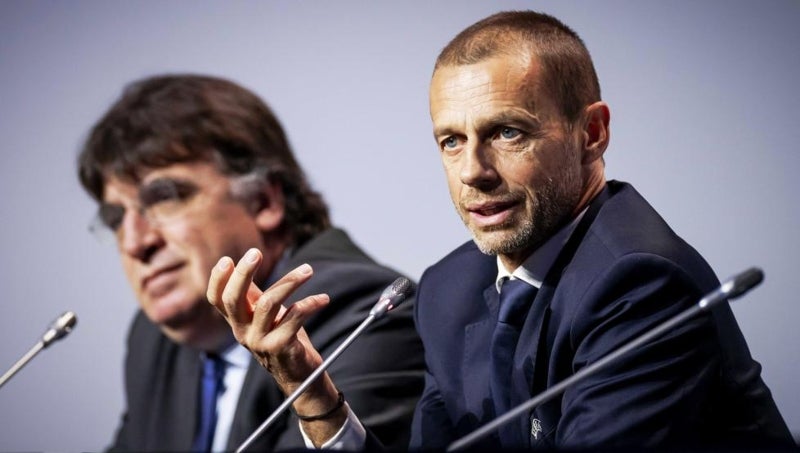 Aleksander Ceferin, presidente de la UEFA