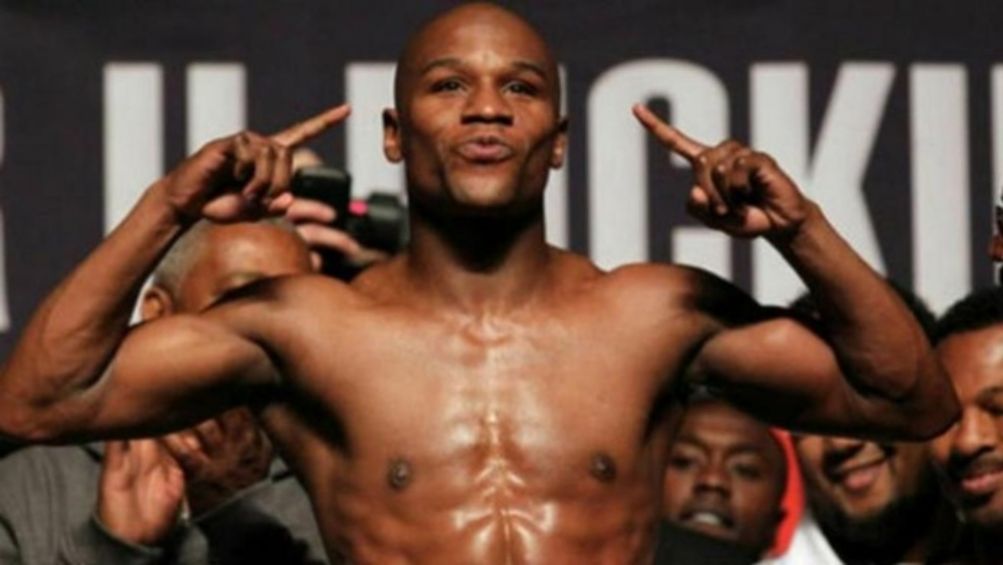 Floyd Mayweather previo a una pelea