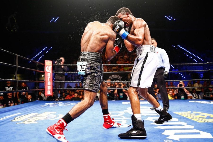 Rances Barthelemy durante una pelea