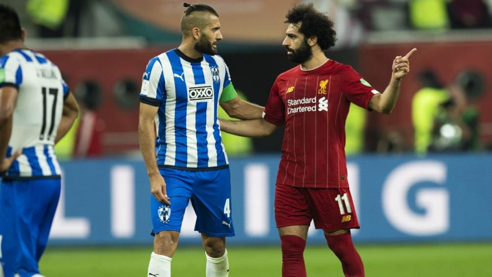 Nico Sánchez y Mohamed Salah en el Mundial de Clubes