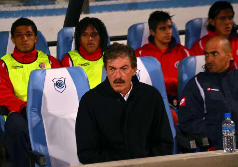 Ricardo Antonio La Volpe como técnico de Costa Rica