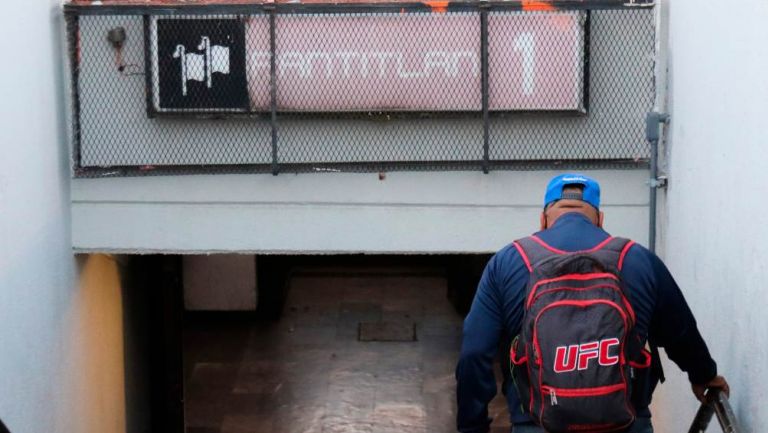 Entrada a la estación Pantitlán de la línea 1 del metro