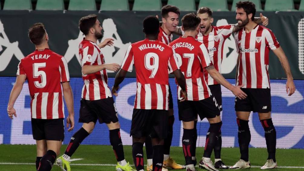 Athletic en festejo de gol