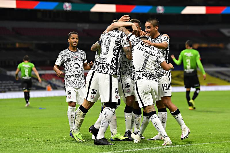 América en festejo de gol