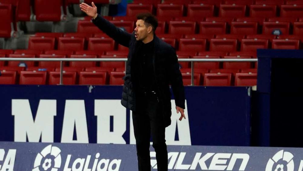 Diego Simeone, entrenador del Atlético de Madrid