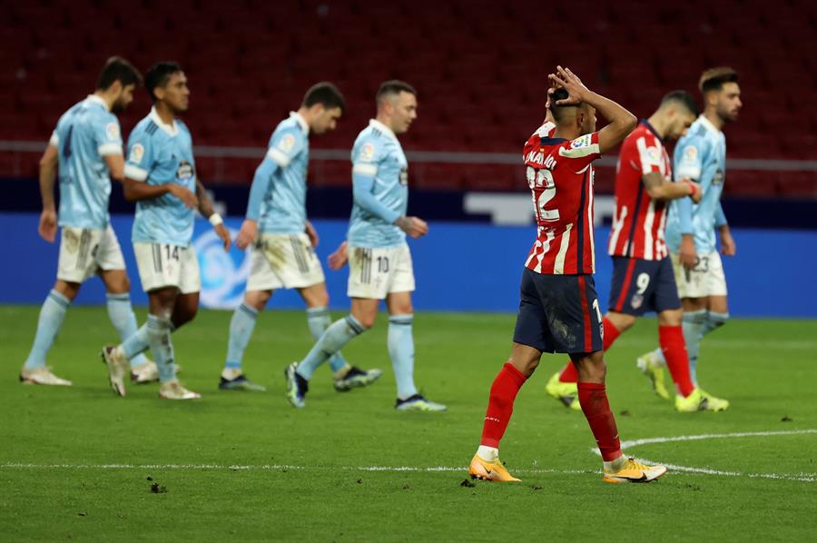 Atlético y Celta dividieron puntos