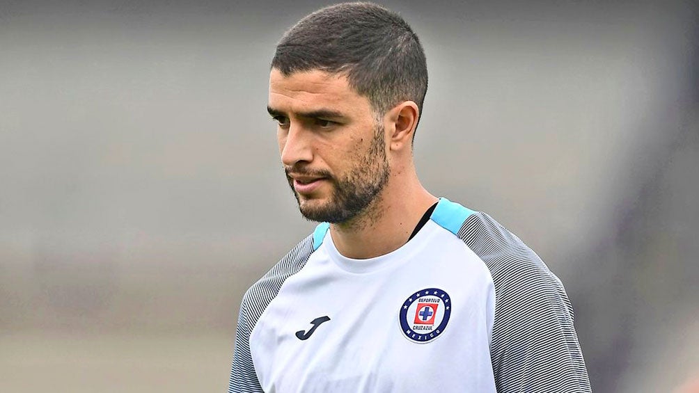 Rivero, en un entrenamiento de La Máquina