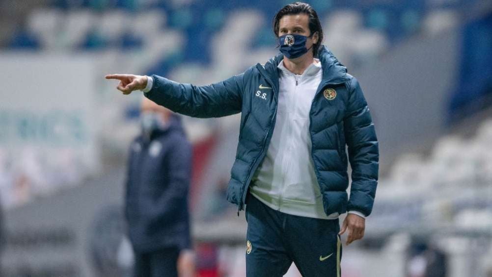 Santiago Solari, director técnico del América