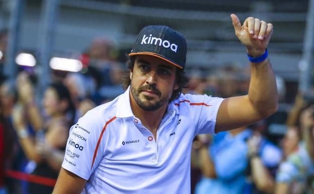 Fernando Alonso fue atropellado, pero se encuentra estable