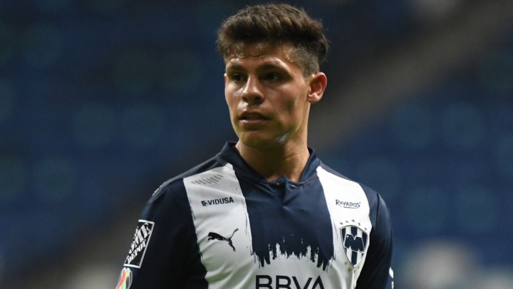 Alfonso González en un partido del Monterrey