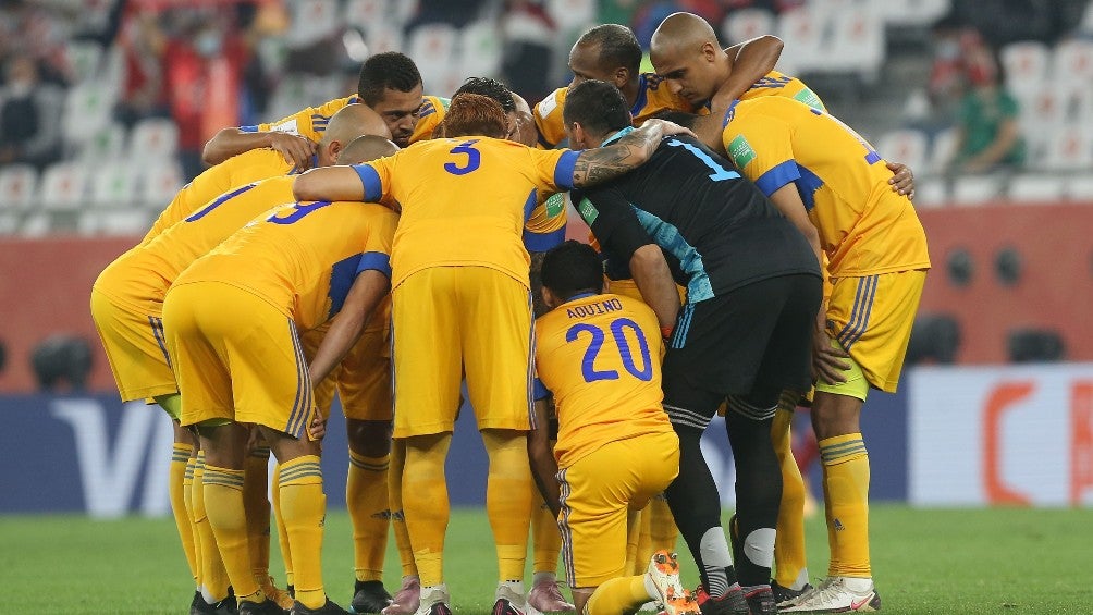 Tigres previo a jugar la Final del Mundial de Clubes