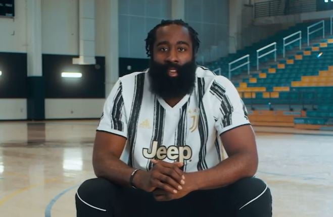 Harden con la camiseta de la Juventus 