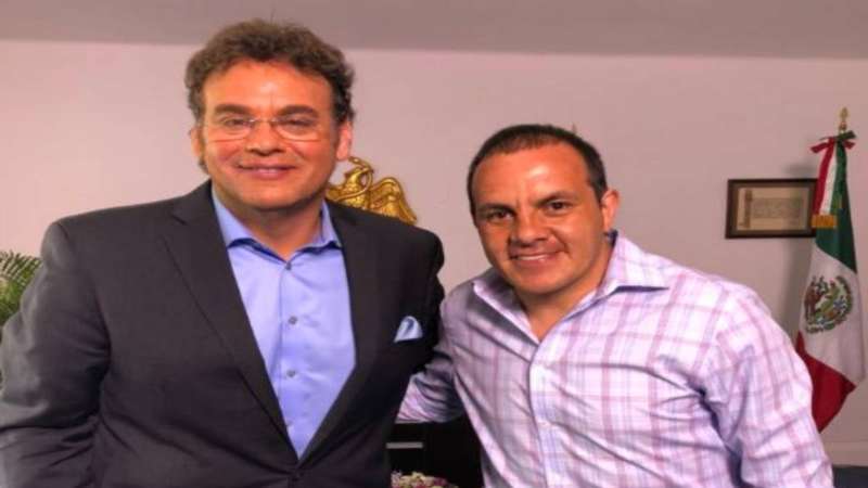 Cuauhtémoc Blanco y David Faitelson