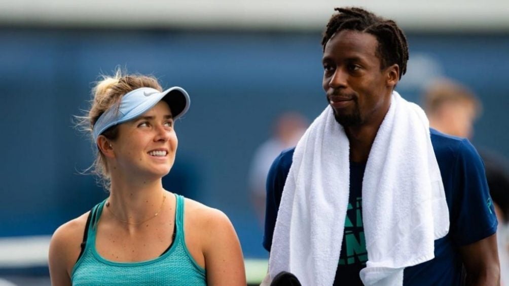 Svitolina y Monfils