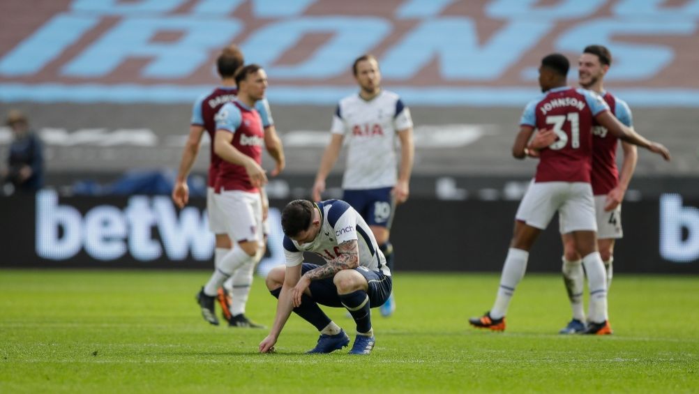 Tottenham no pudo con el West Ham y cayó 2-1