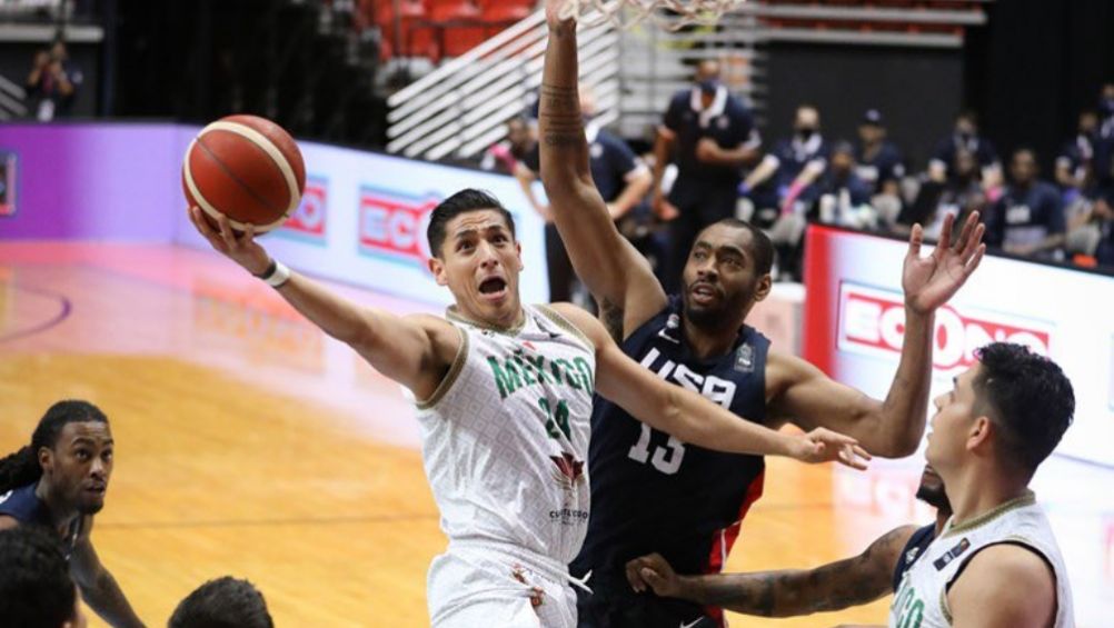 México cayó 96-75 ante los Estados Unidos